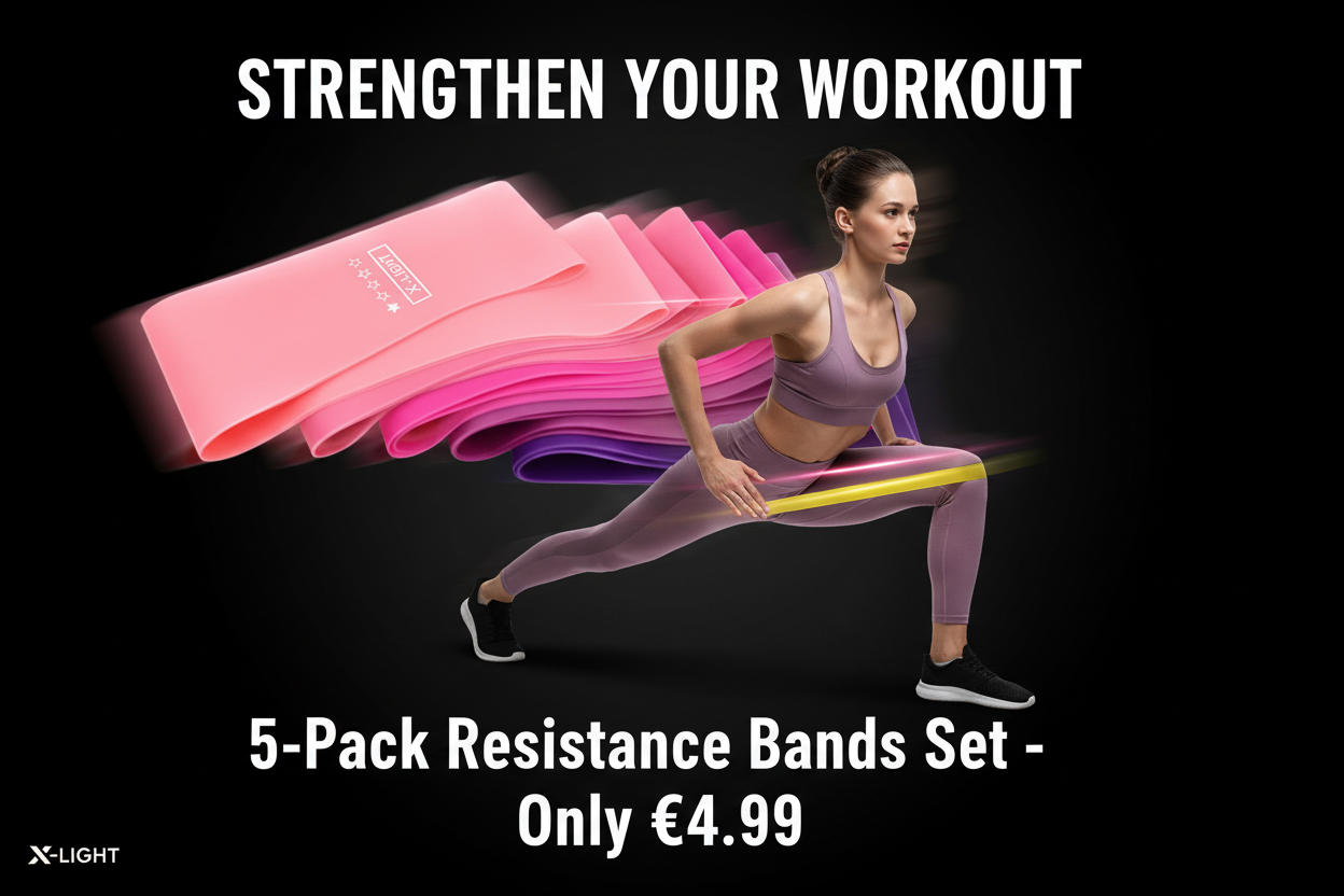Resistance Bands Promotional Banner